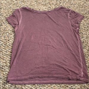 Maroon tee